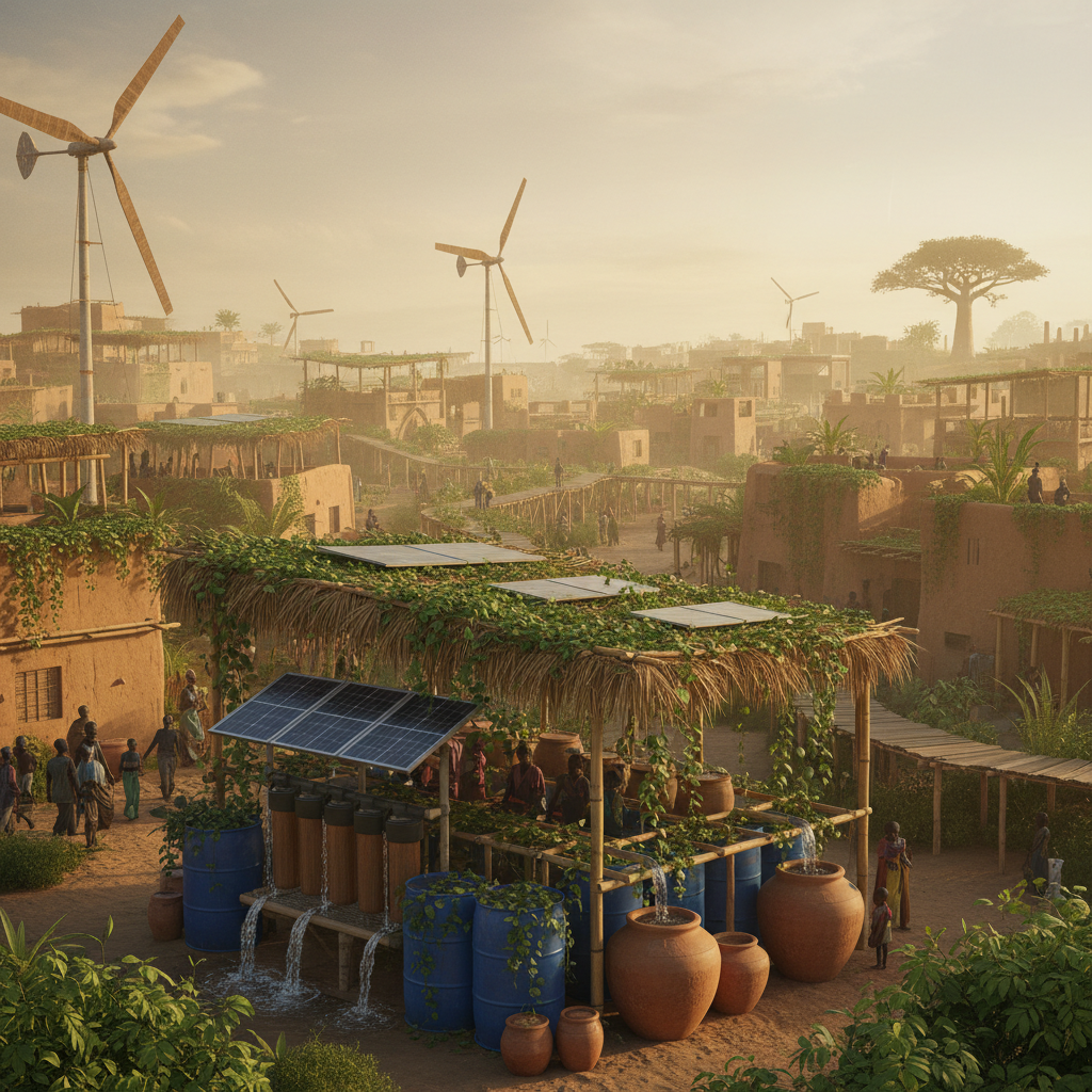 Les villes africaines innovent avec des solutions climatiques low-cost nature-technologie