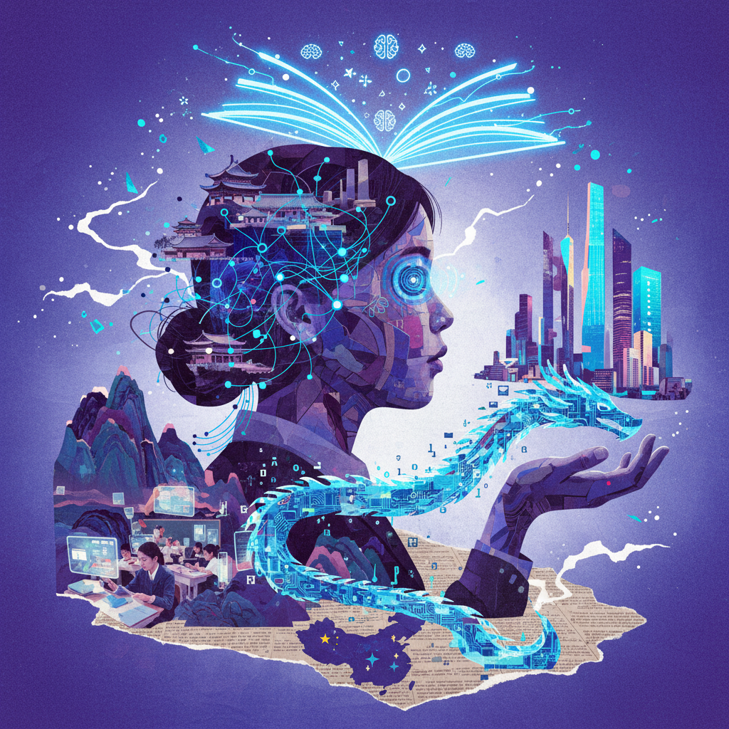 La Chine lance la plus vaste expérience pédagogique au monde avec 280 millions d'élèves formés à l'intelligence artificielle