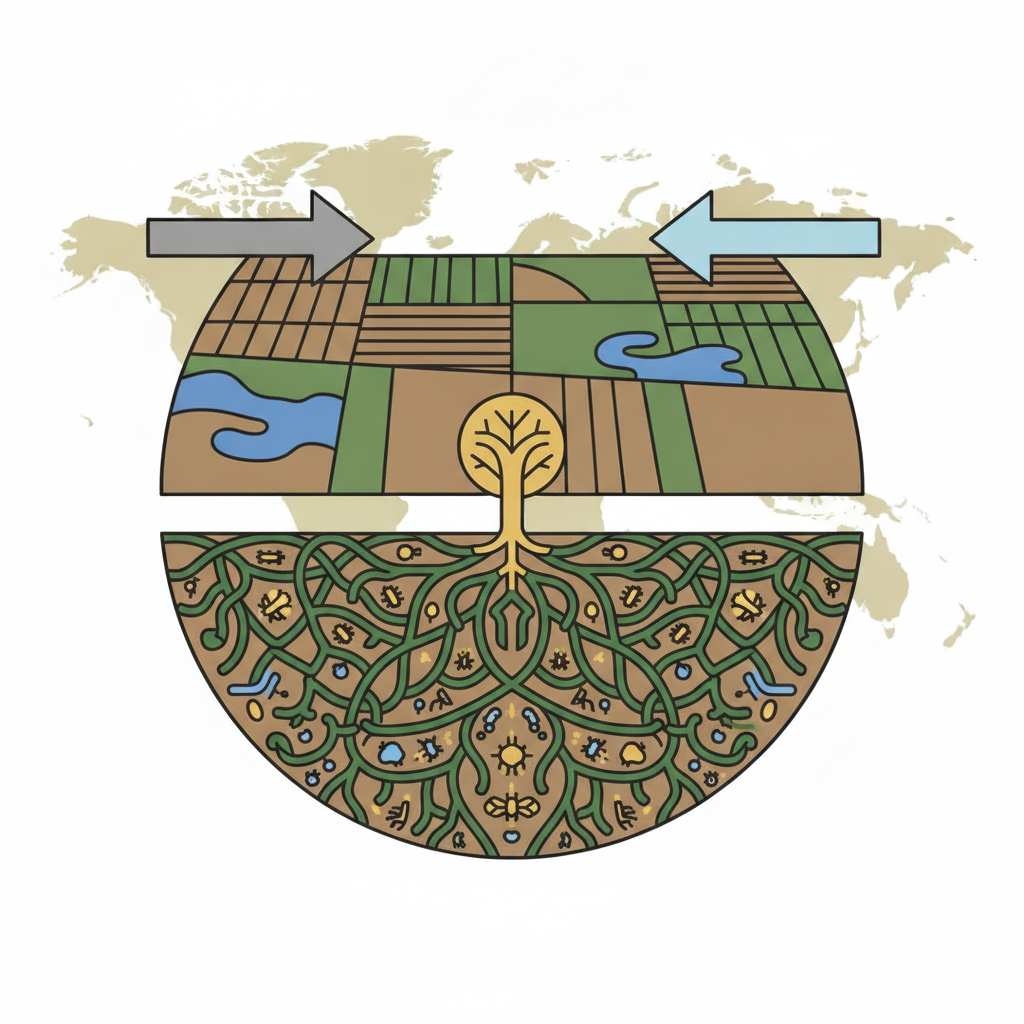 Le sol abrite 99% du vivant et la politique agricole l'ignore
