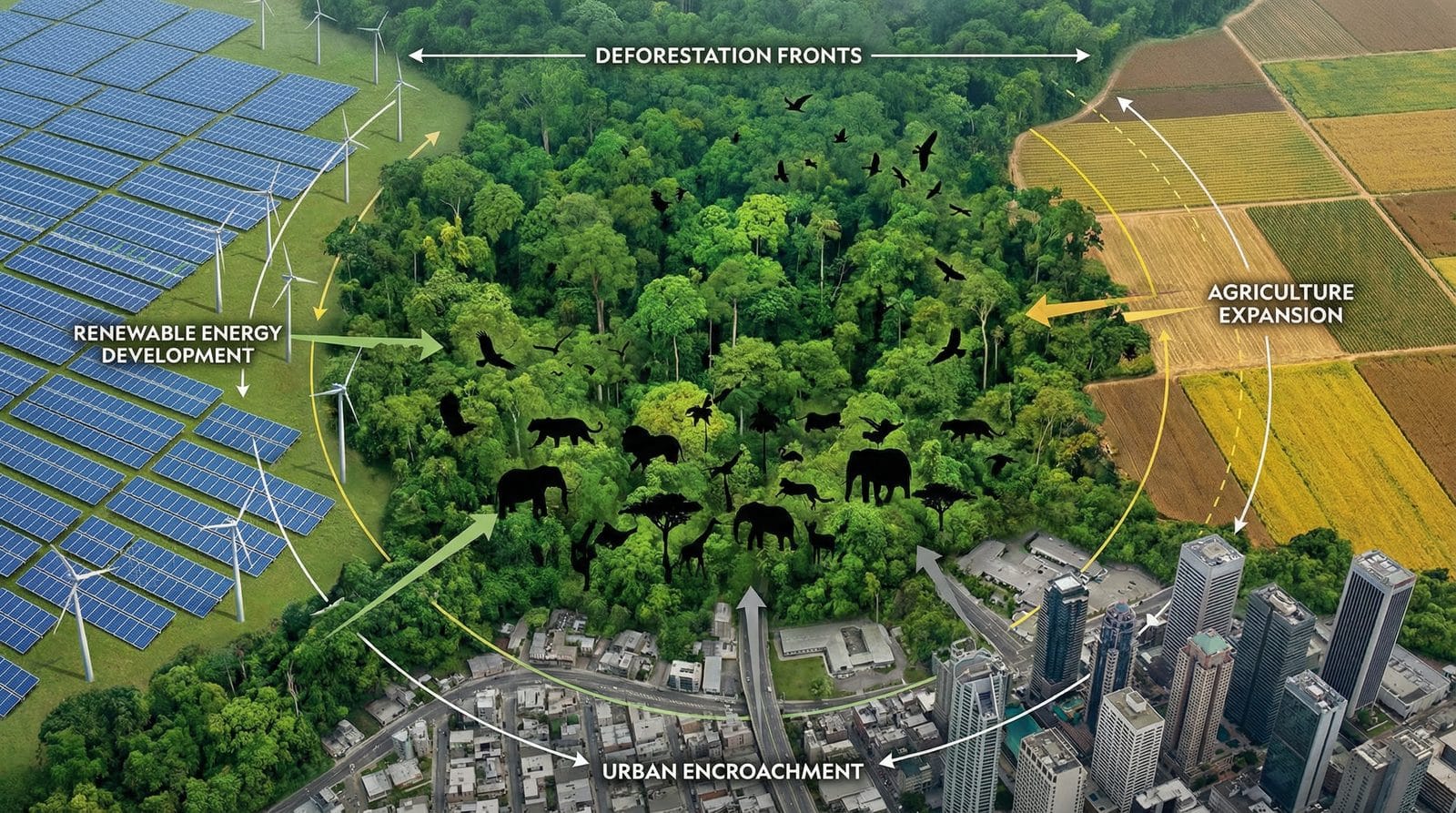 Les zones de conservation de la nature. Un million de km² menacés par un manque de coordination