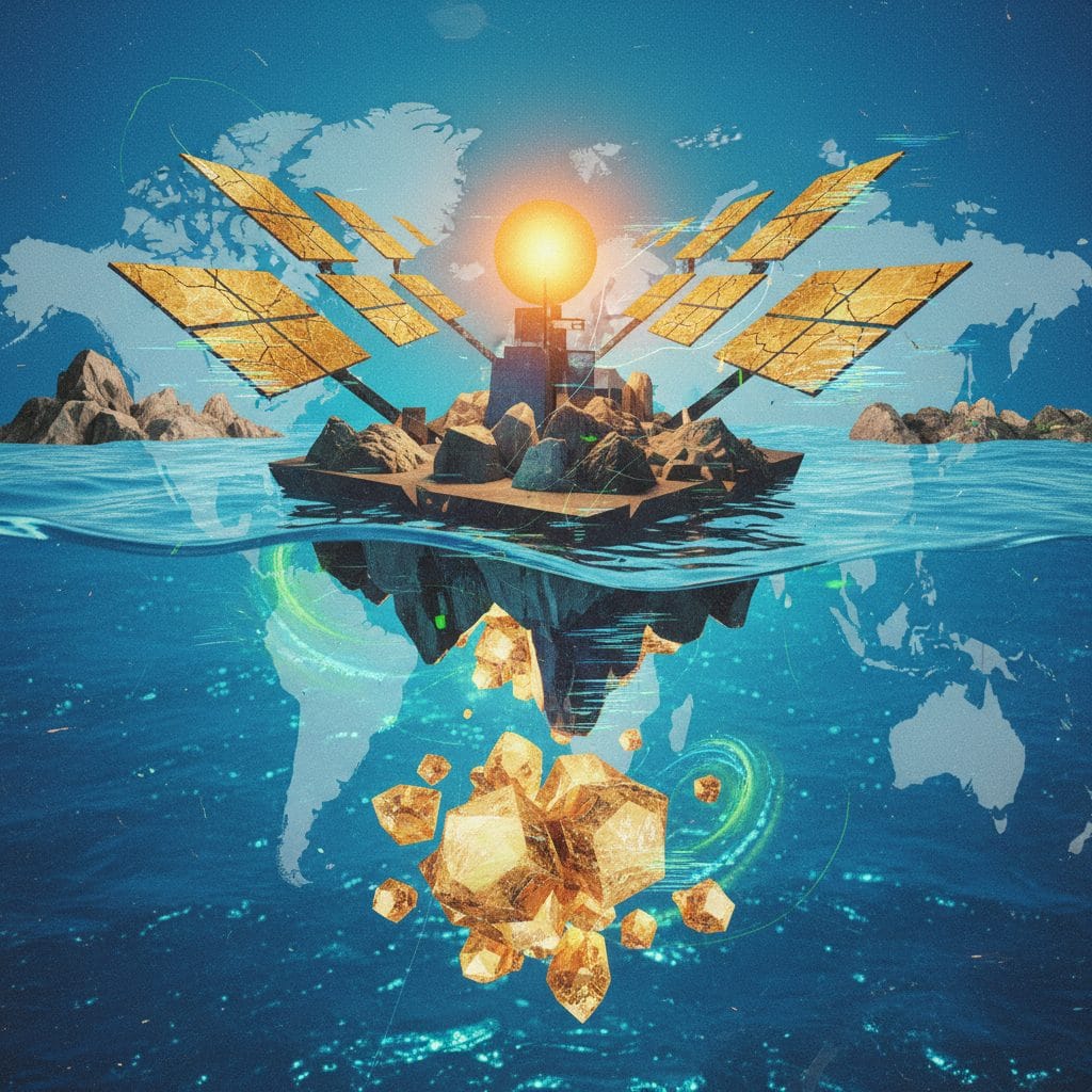 从海洋荒漠到浮动矿藏：太阳能海水淡化将盐变金