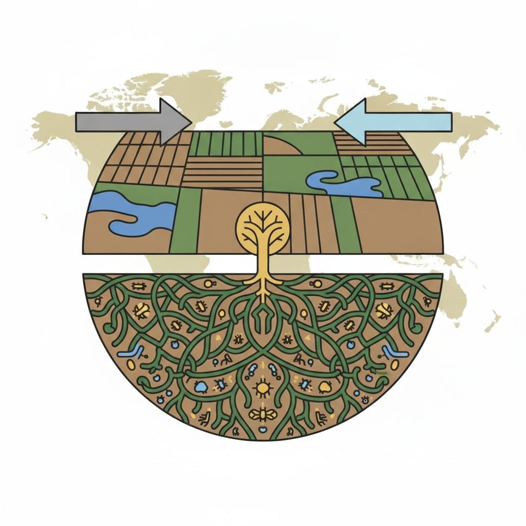 Le sol abrite 99% du vivant et la politique agricole l'ignore
