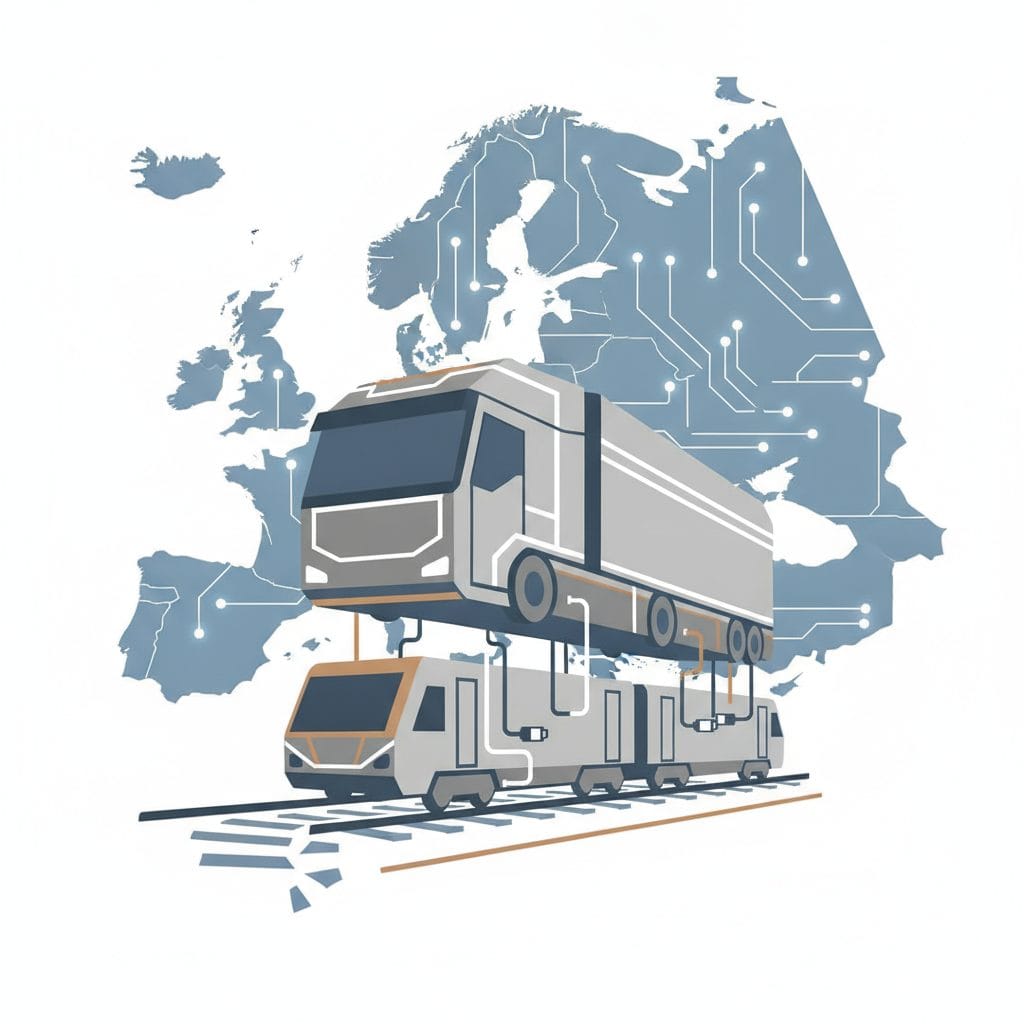 Le camion électrique prend la place du ferroviaire européen