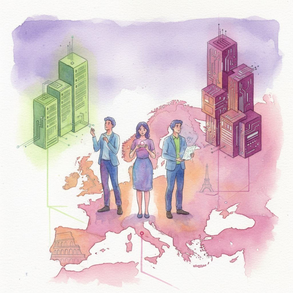 Between Silicon Valley and Beijing, Europe is Still Seeking Its Digital Path