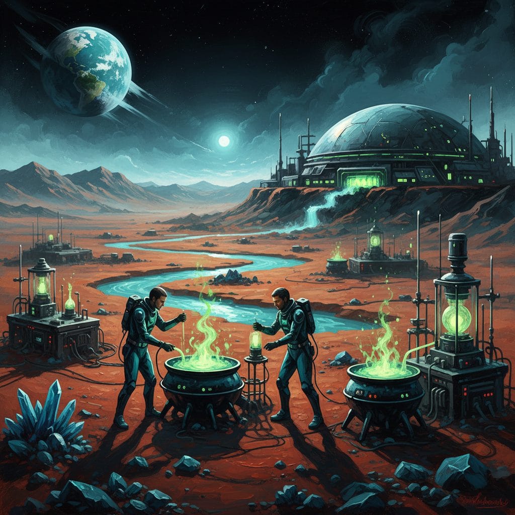 Mars Becomes a Laboratory of Prebiotic Chemistry