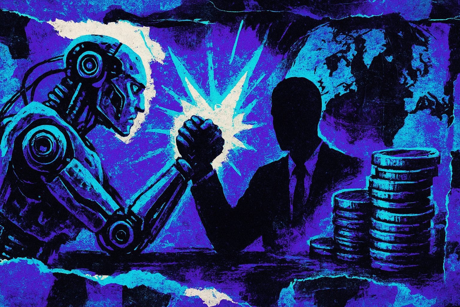 La robotisation bloque les salaires médians et concentre les gains au sommet