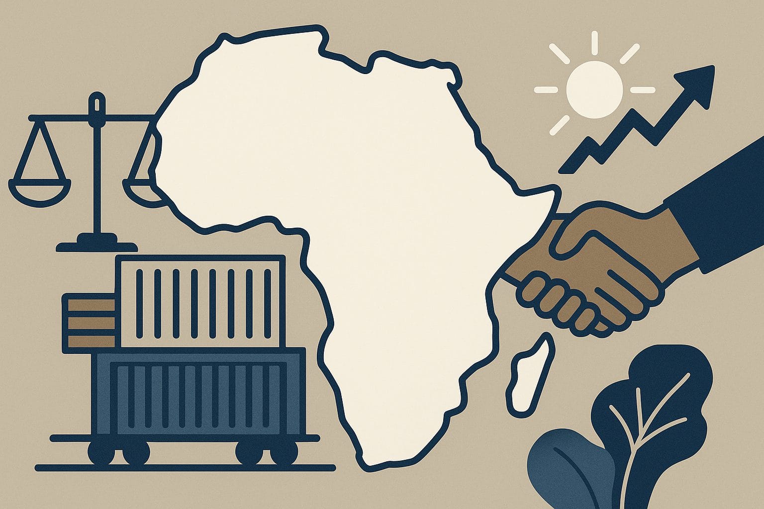 L'Accord de libre-échange continental africain pour émanciper le commerce intra-continental.