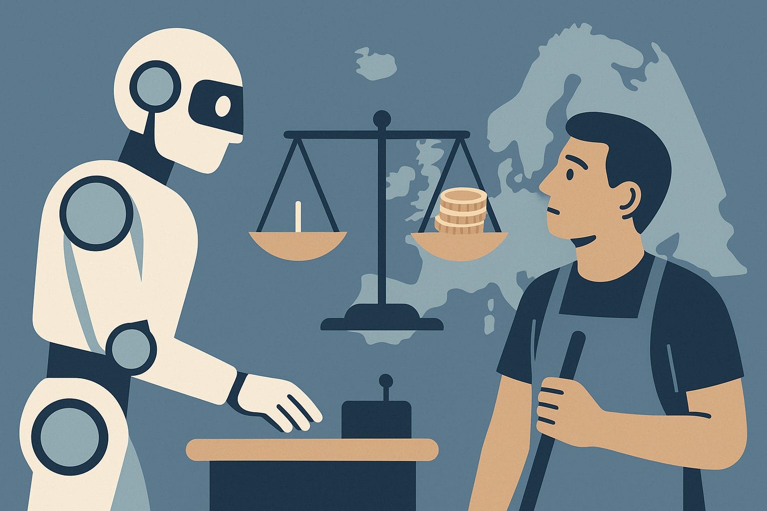Quand les robots rattrapent les bas salaires