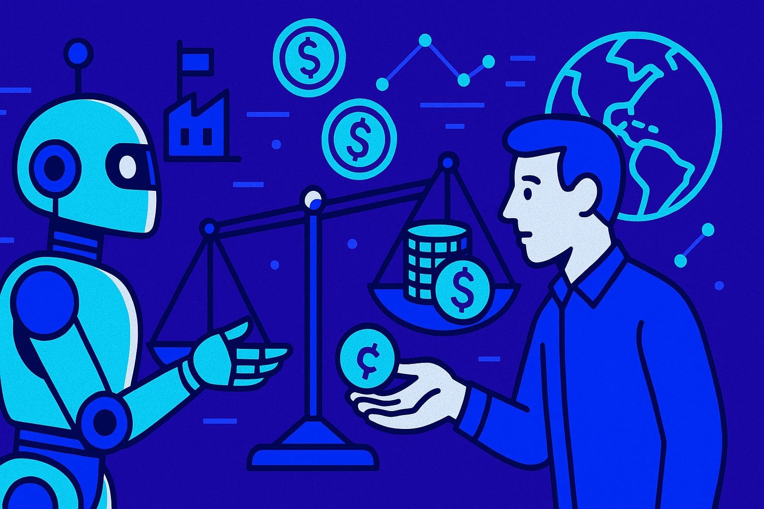Robots at Work: How to Redistribute the Gains?