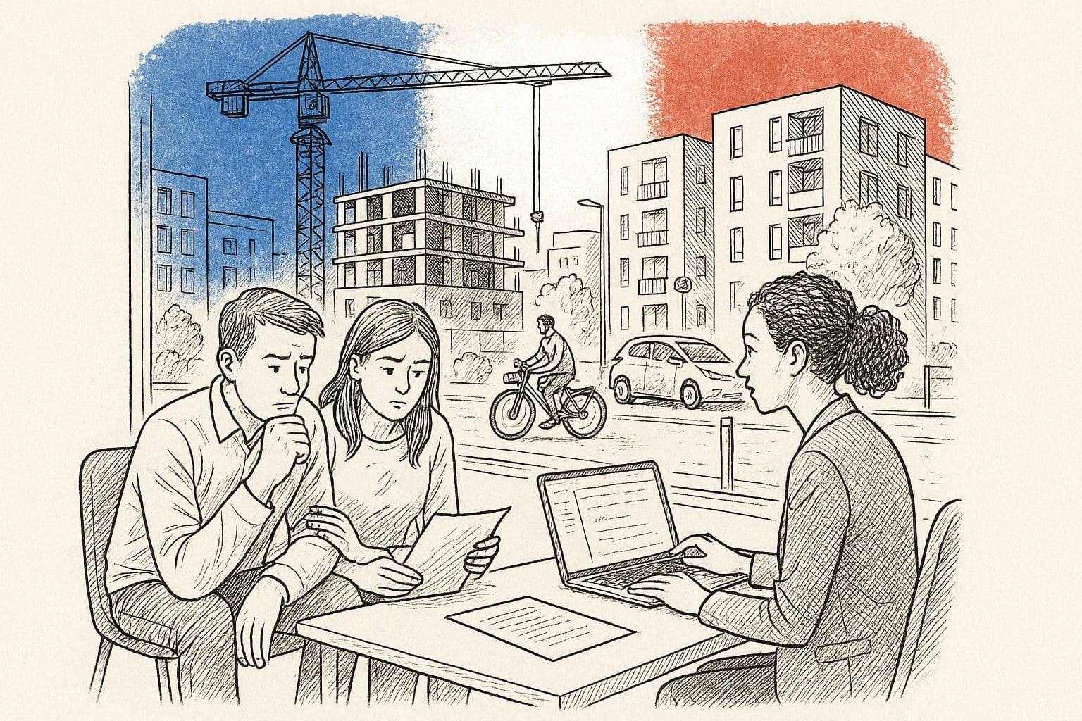 Le primo-accédant s'endette des années de plus, la construction française doit sortir de ses règles