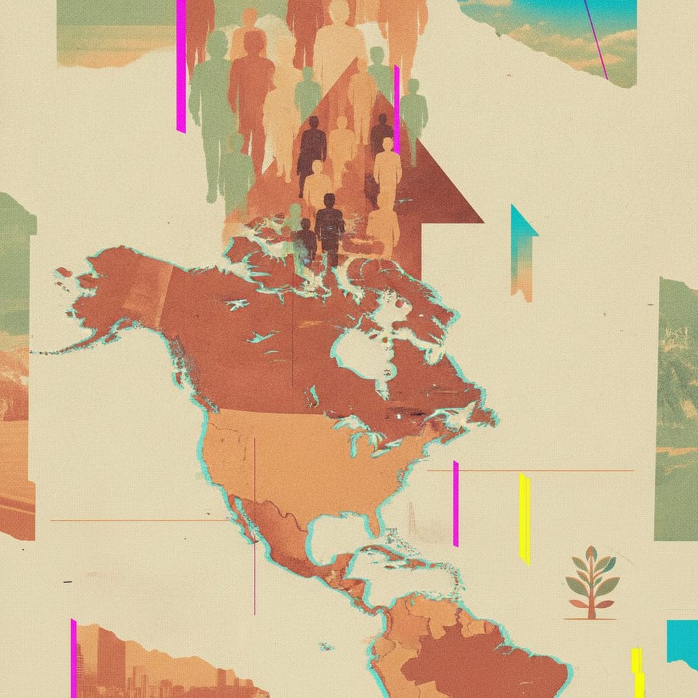 North America Relies on Immigration to Counter Demographic Decline