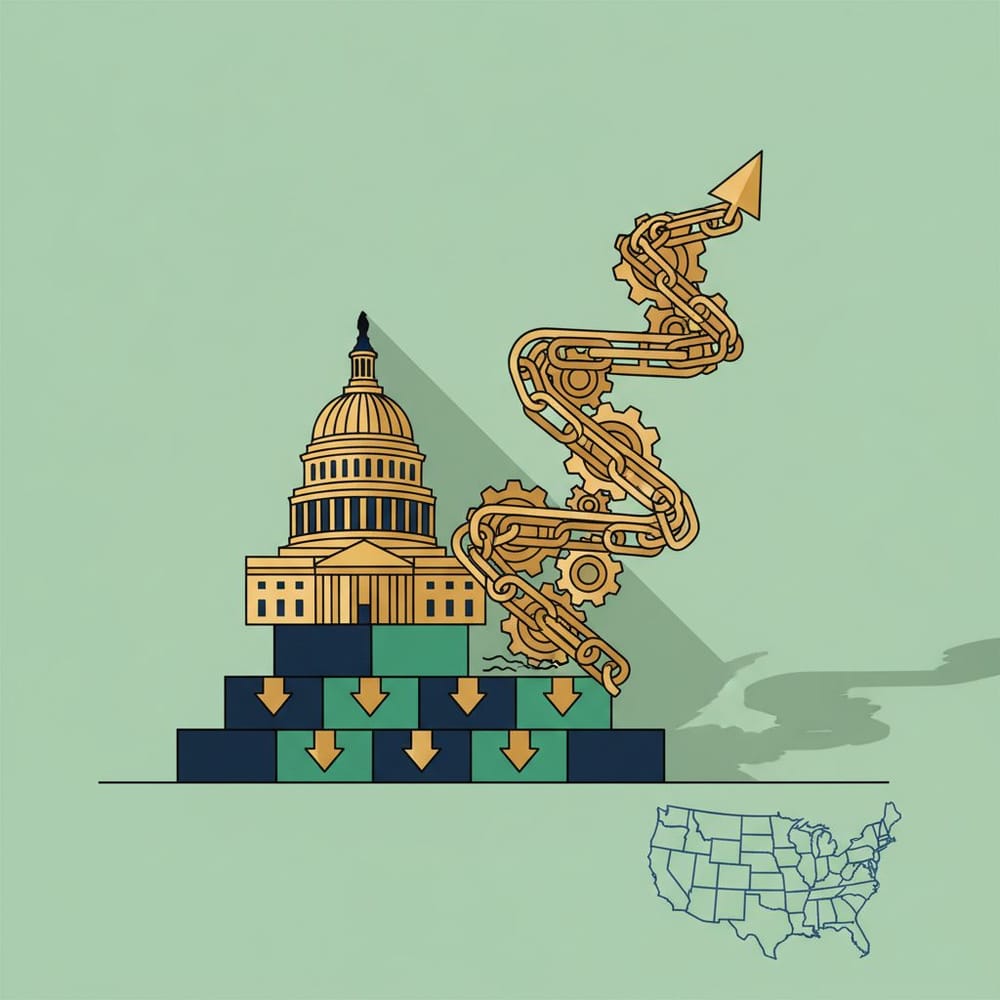 The Debt Interest Spiral Weakens American Budgetary Hegemony