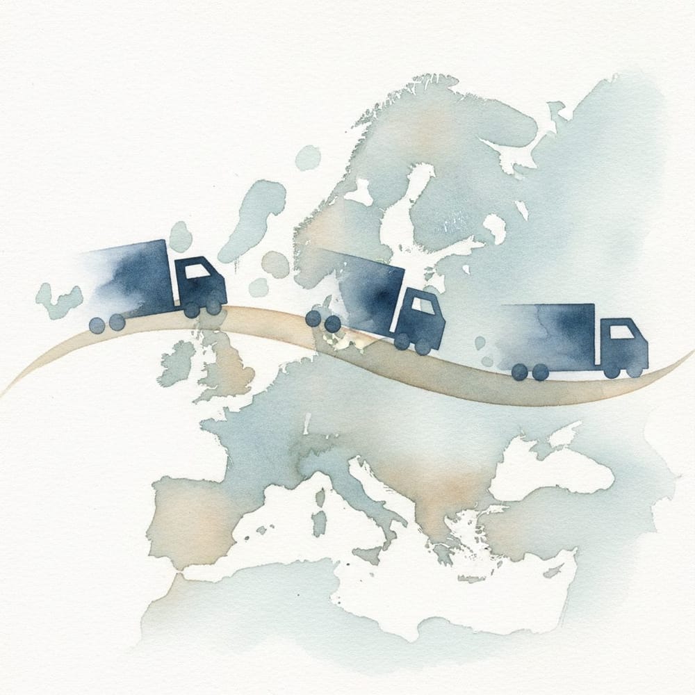 Les camions roulent sur les promesses de l'Europe verte
