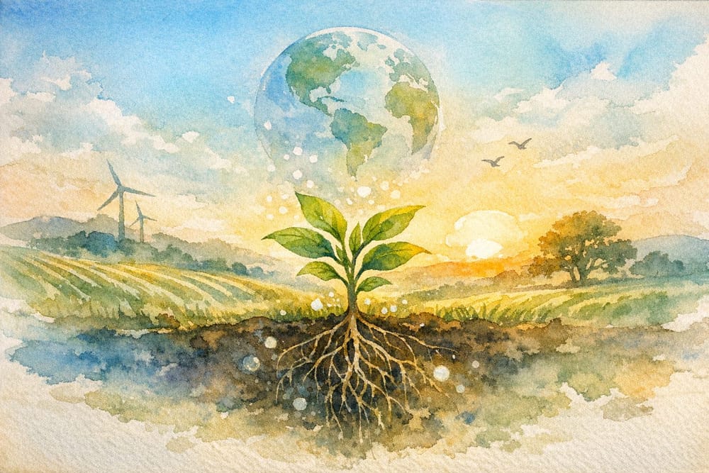 Comment l'agriculture régénérative séquestre du carbone